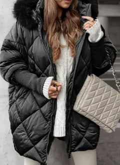 Women's Winter Hooded Clothing Cardigan Coat