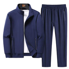 Men's Sportswear Zipper Coat & Pants set