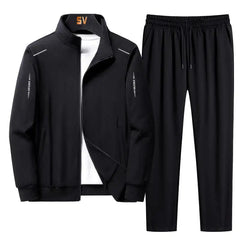 Men's Sportswear Zipper Coat & Pants set