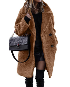 Womens Casual Business Winter Coat