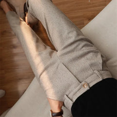 Women's Woolen Dress Casual Pants