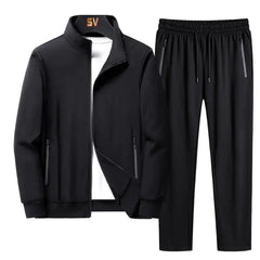 Men's Sportswear Zipper Coat & Pants set