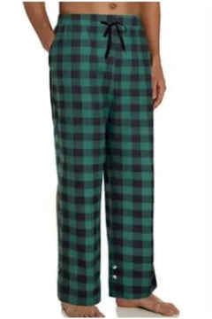 Women's Stretch Plaid Casual Pants With Pockets