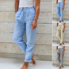 Women's Casual Linen Pants