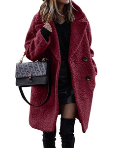 Womens Casual Business Winter Coat